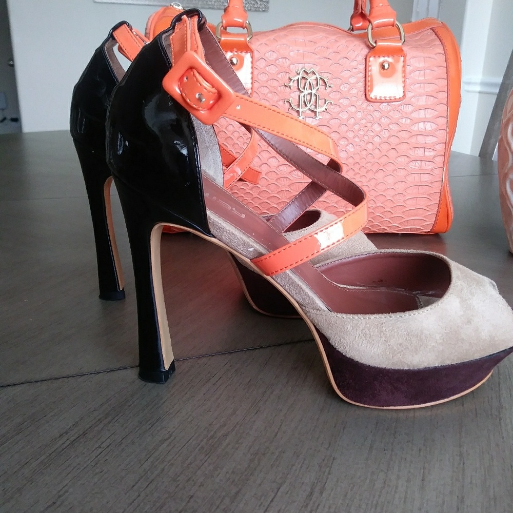 Neway Platform Multicolor Shoes